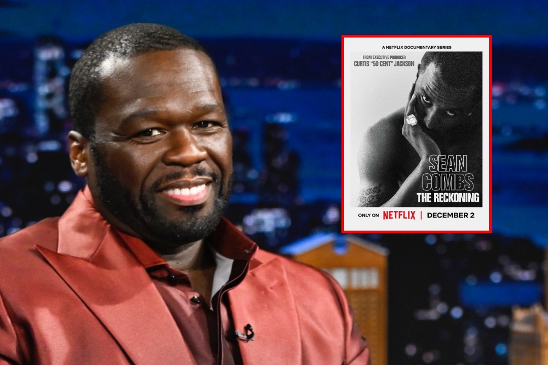 50 Cent Celebrates Winning Emmy Award for Diddy Documentary