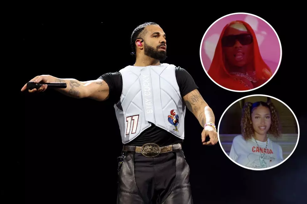 Drake Gifts Sexyy Red and Stunna Sandy Custom Pink OVO Chains