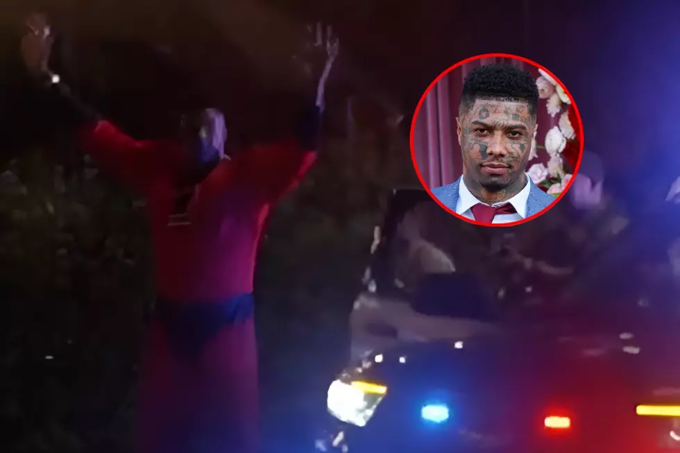 Blueface Arrested at Gunpoint While On Livestream for Obstructing Police Investigation