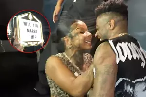 Blueface Proposes to Chrisean Rock in the Club, She Says Yes