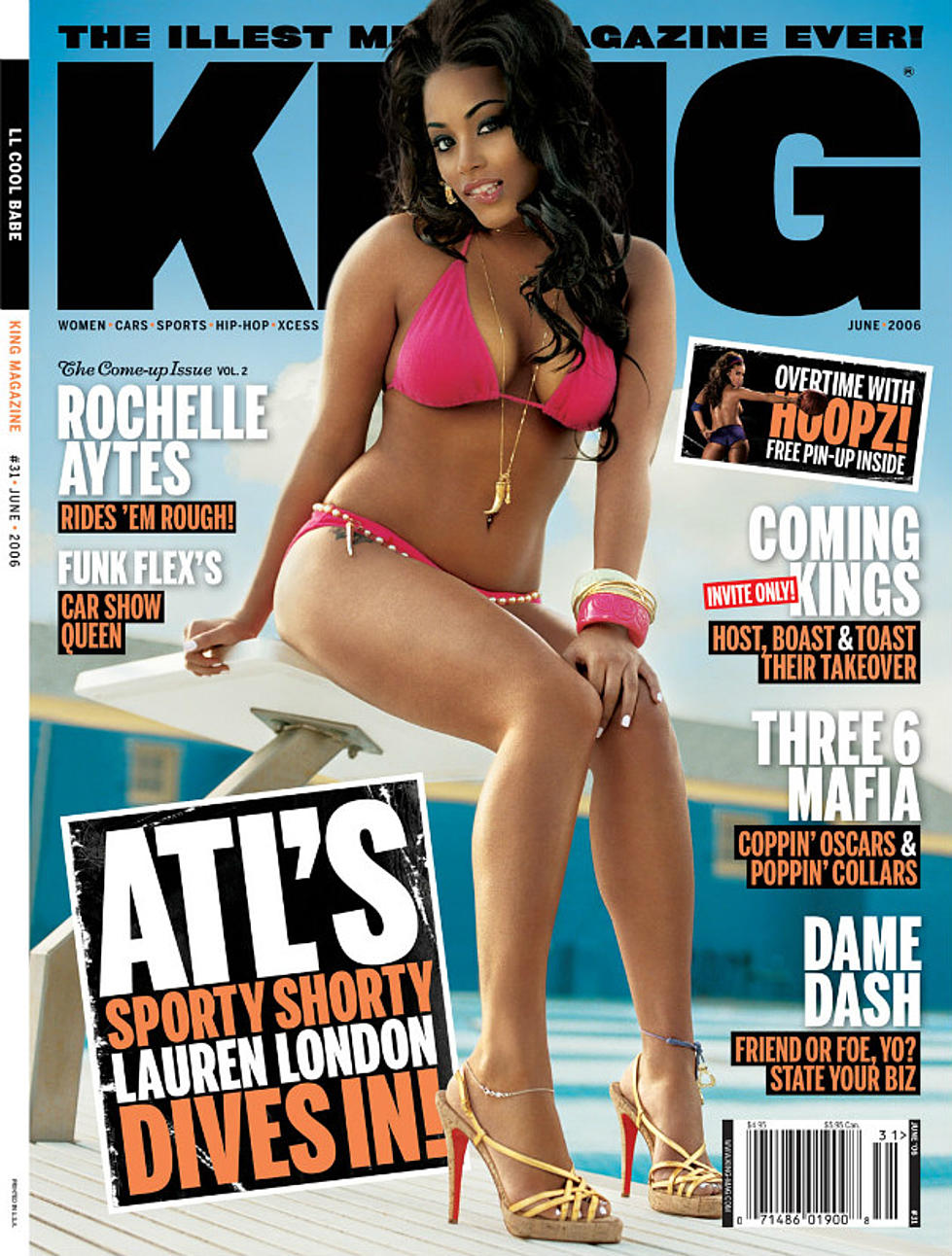 Throwback Thursday: Lauren London Dives into the June 2006 Issue of KING Magazine