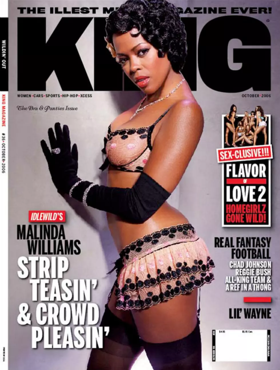 Throwback Thursday: Malinda Williams Spices Up the October 2006 Issue of KING Magazine