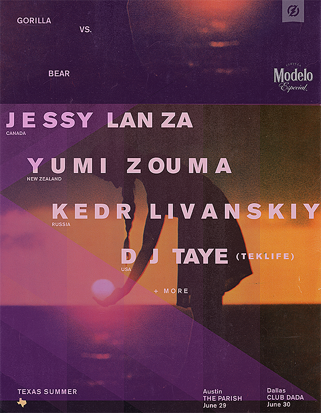 Yumi Zouma joins Jessy Lanza, Kedr Livanskiy + DJ Taye on GvsB Texas Summer