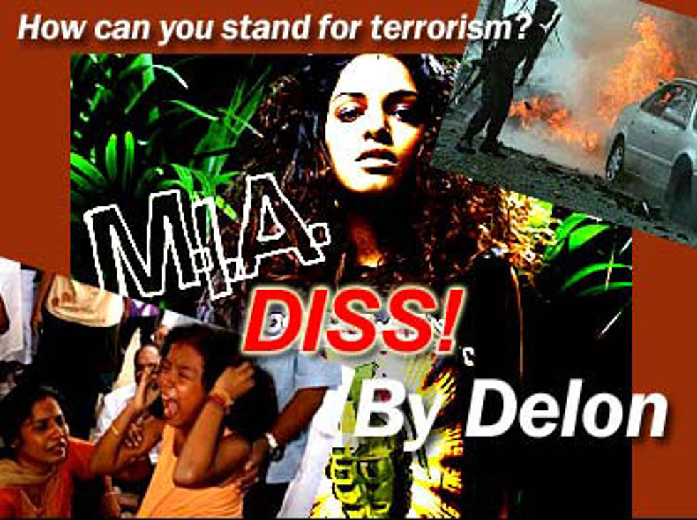 Sri Lankan rapper DeLon disses MIA for her terrorist image