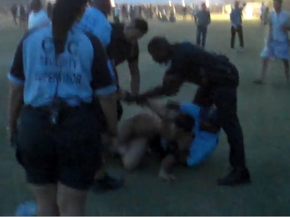 another crazy naked guy @ Coachella (video)