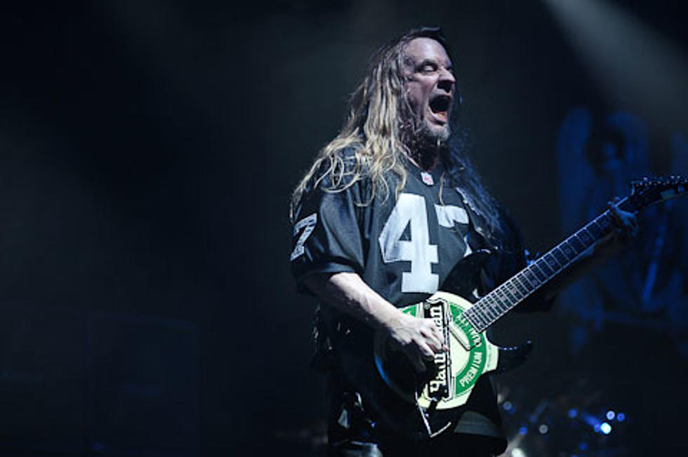 Jeff Hanneman of Slayer almost lost his arm (currently recovering); Gary Holt still on board at second guitar