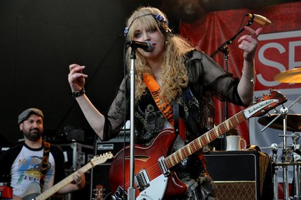 Courtney Love working on new solo LP, probably not playing many Hole songs on tour; Starred opening the Cap show