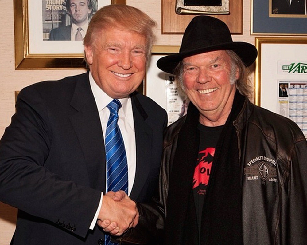 David Crosby dissed Neil Young for being fine with Trump using his music
