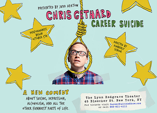 Chris Gethard&#8217;s &#8220;Career Suicide&#8221; getting Off-Broadway run (tix on sale)