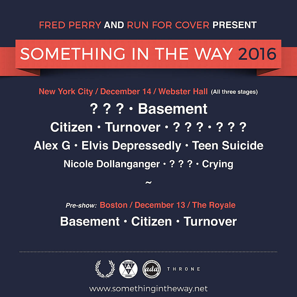 Run For Cover throwing fest at Webster Hall with Basement, Citizen, Turnover, Alex G &#038; more