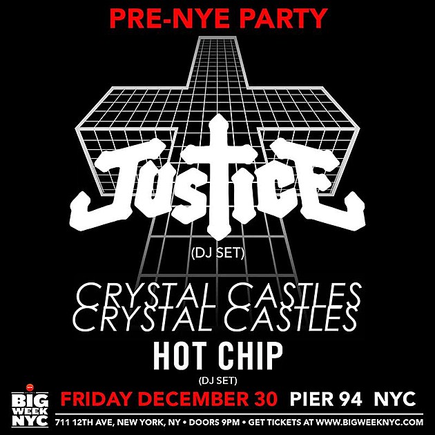 Justice DJing NYC Friday (Hot Chip too &#038; Crystal Castles live)