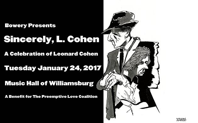 Will Sheff, Lee Ranaldo, Cassandra Jenkins, Josh Ritter &#038; more playing Leonard Cohen tribute in Brooklyn
