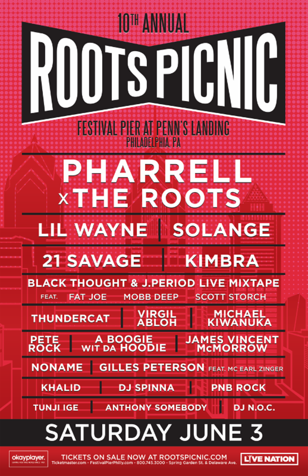 The Roots Picnic Philly: 2017 lineup and tickets