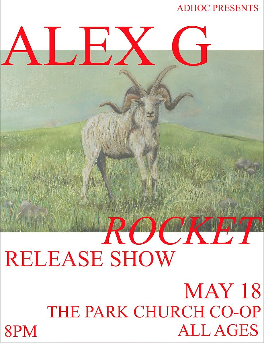 Alex G announces 'Rocket' LP (listen to 2 songs), playing Brooklyn & Philly  release shows