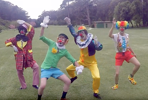 Cool Ghouls clown around in new video, on tour now