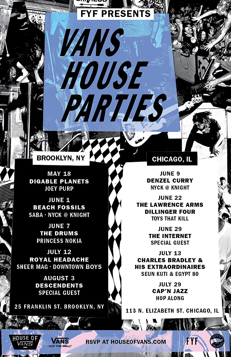 house of vans free shows