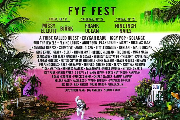 FYF Fest 2017 set times