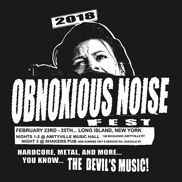 Obnoxious Noise Fest 2018 lineup (Artificial Brain, Starkweather, more)