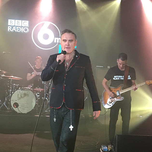 Morrissey played seven songs from new LP at BBC concert (listen)