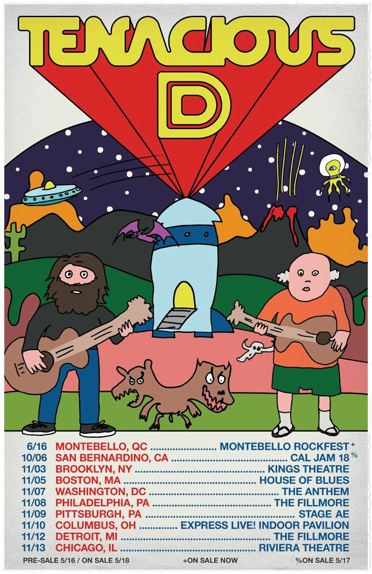 Tenacious D Working On New Lp Announce Fall Tour