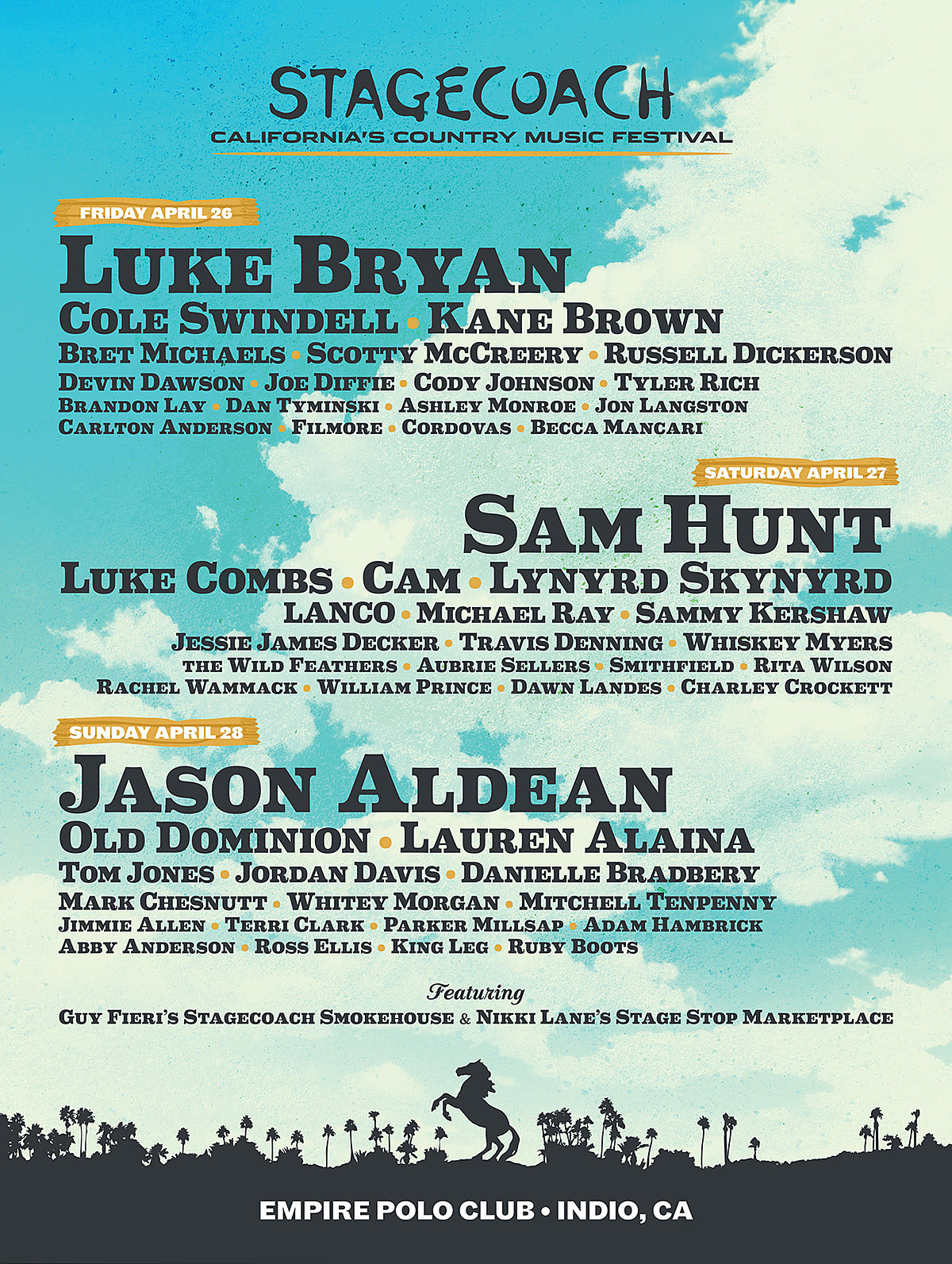 Stagecoach Fest: 2019 lineup & tickets