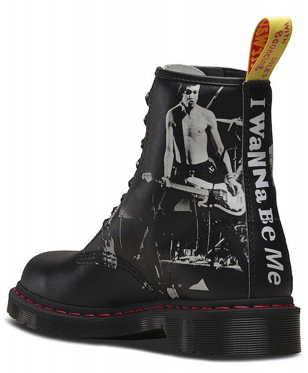 Dr. Martens making Sex Pistols themed boots/shoes
