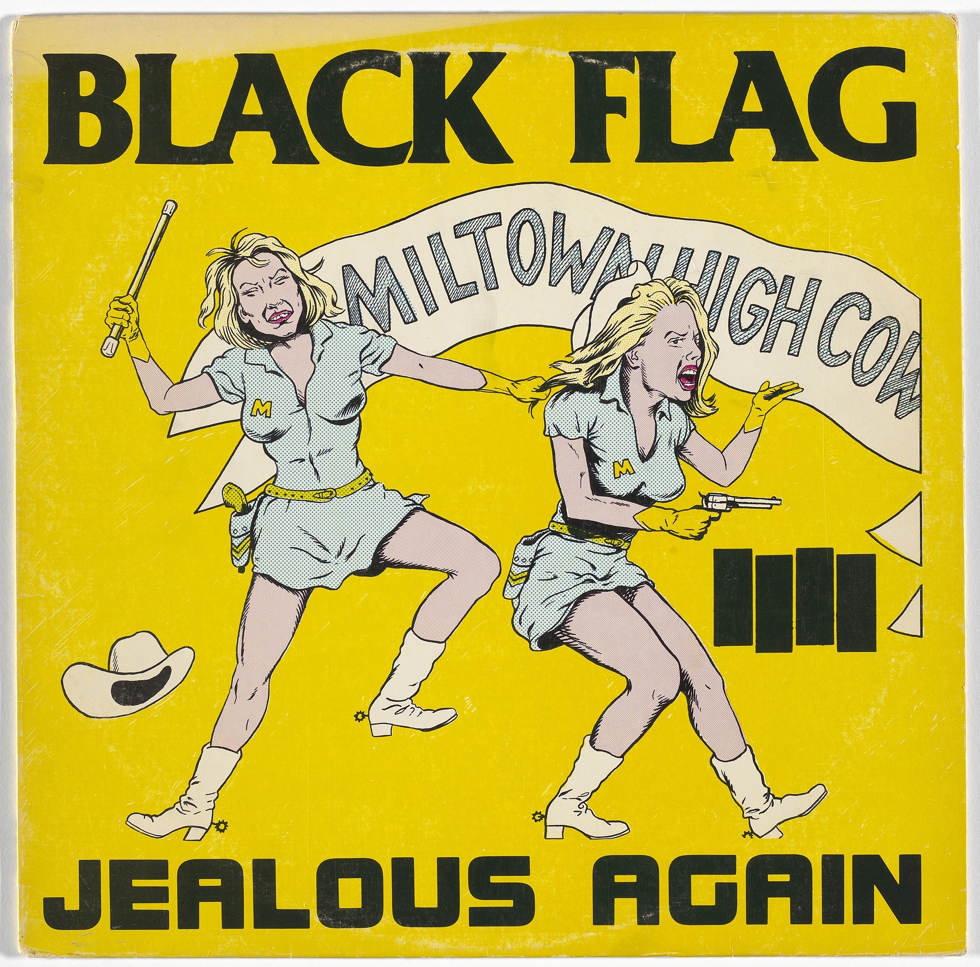 black flag album covers