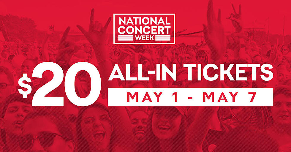 Live Nation&#8217;s $20 all-in ticket promotion to nearly 3000 shows starts today