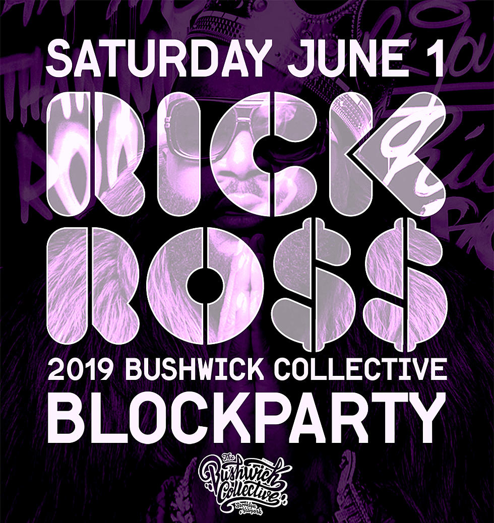 Rick Ross headlining Bushwick Collective Block Party 2019