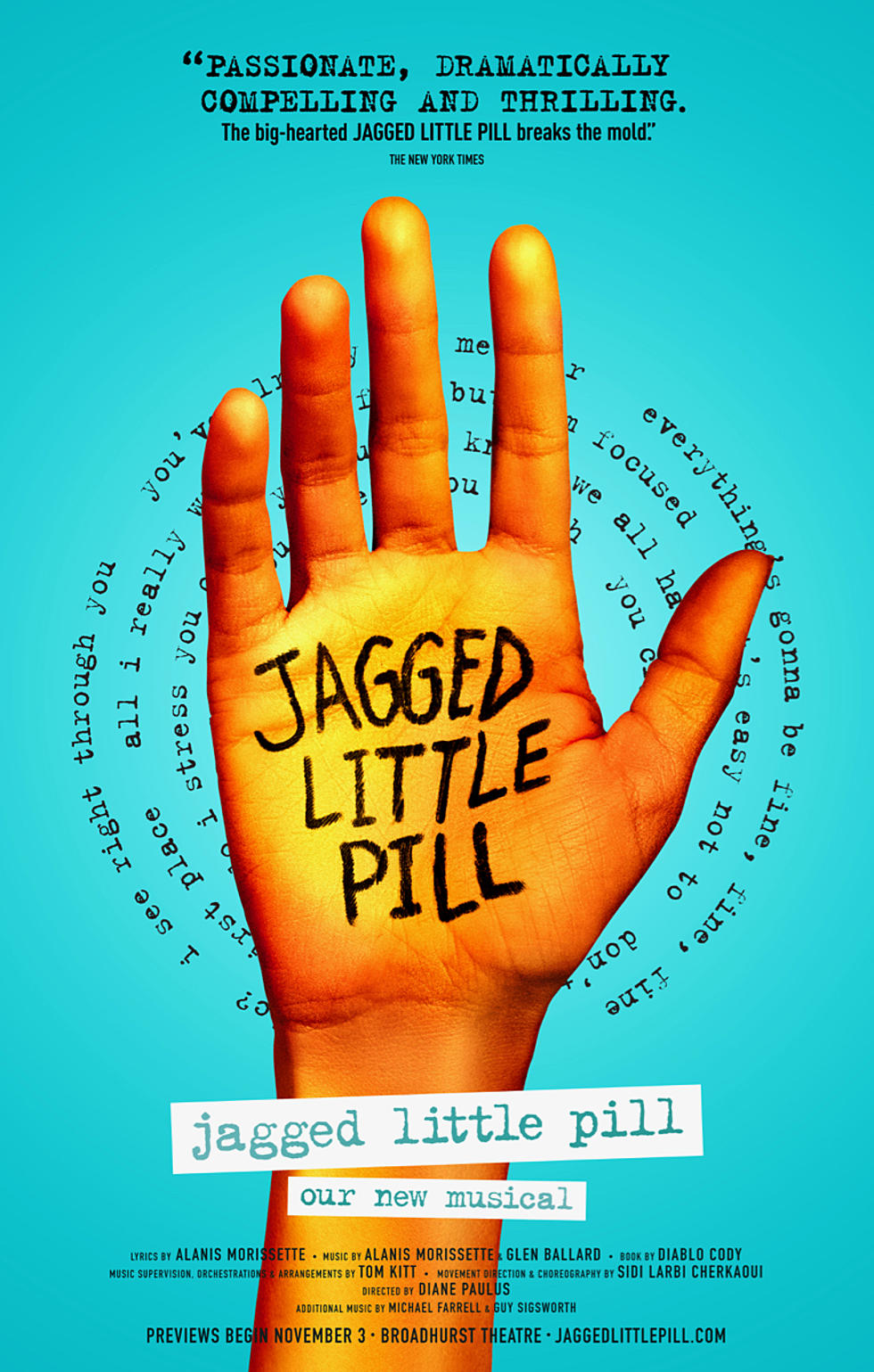 &#8216;Jagged Little Pill&#8217; Broadway dates and venue announced