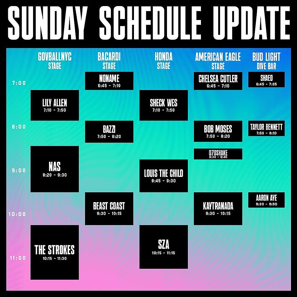 Governors Ball releases updated Sunday schedule (Soccer Mommy, Charli XCX cut)