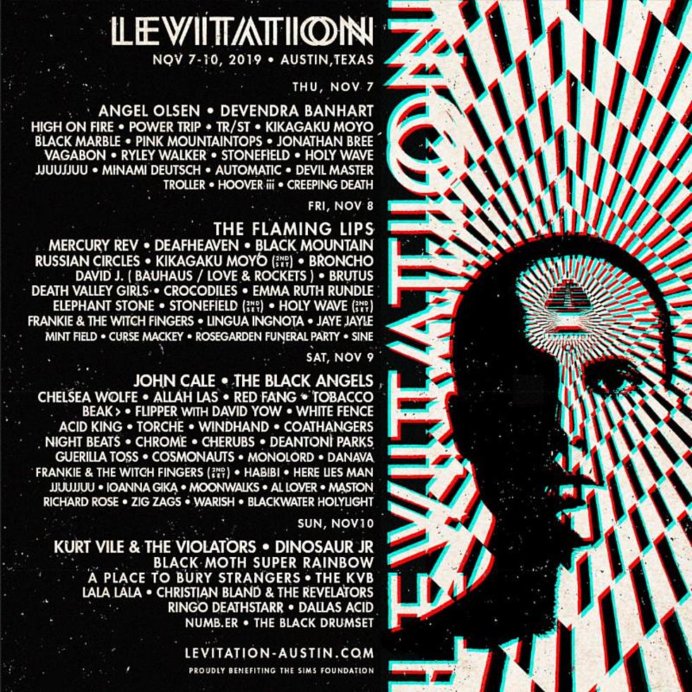 Levitation 2019 adds Flaming Lips, Flipper, Mercury Rev, Black Marble &#038; more