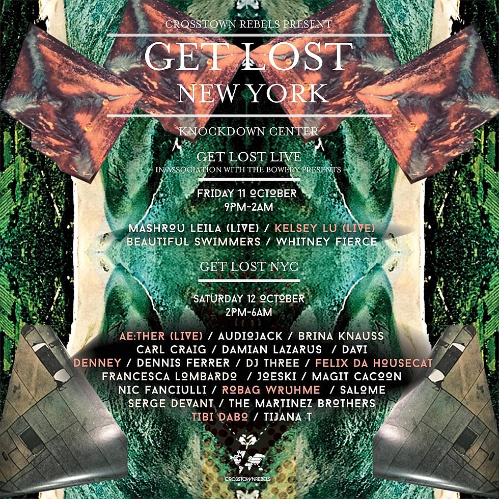 Kelsey Lu, Carl Craig, Robag Wruhme, Felix Da Housecat &#038; more playing 2-day Get Lost NYC