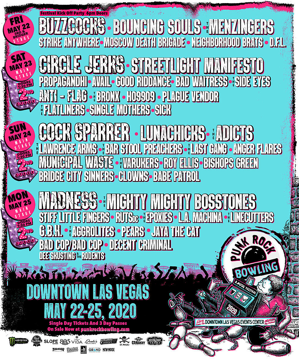 Punk Rock Bowling 2021 lineup (Las Vegas) : r/Coachella