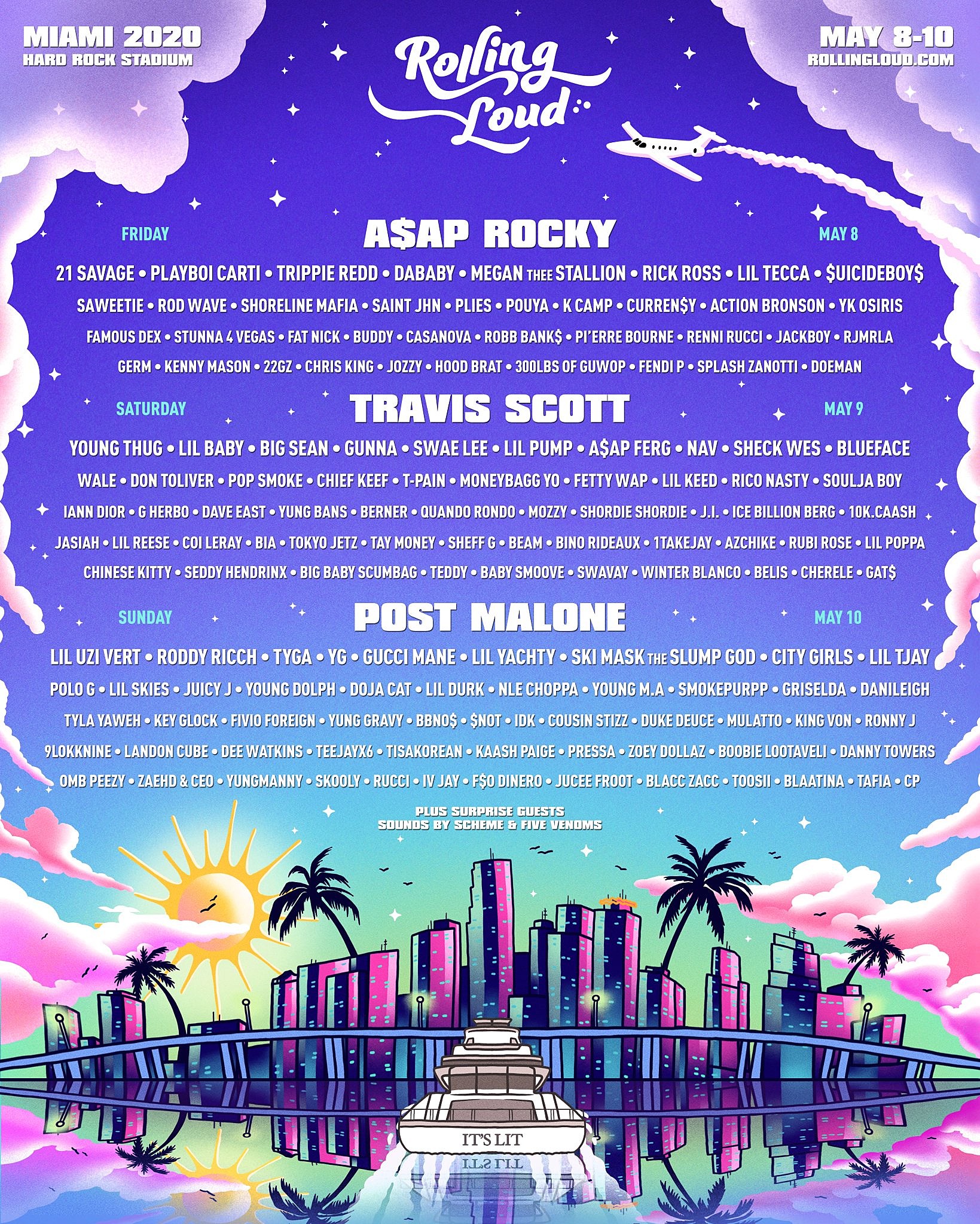 Rolling Loud Ticket Prices 2024 Inez Reggie