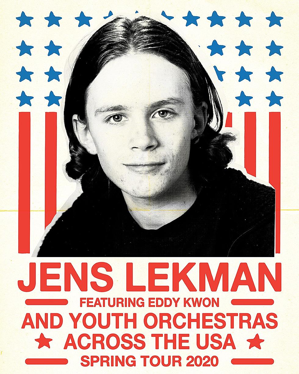 Jens Lekman performing with youth orchestras on spring U.S. tour