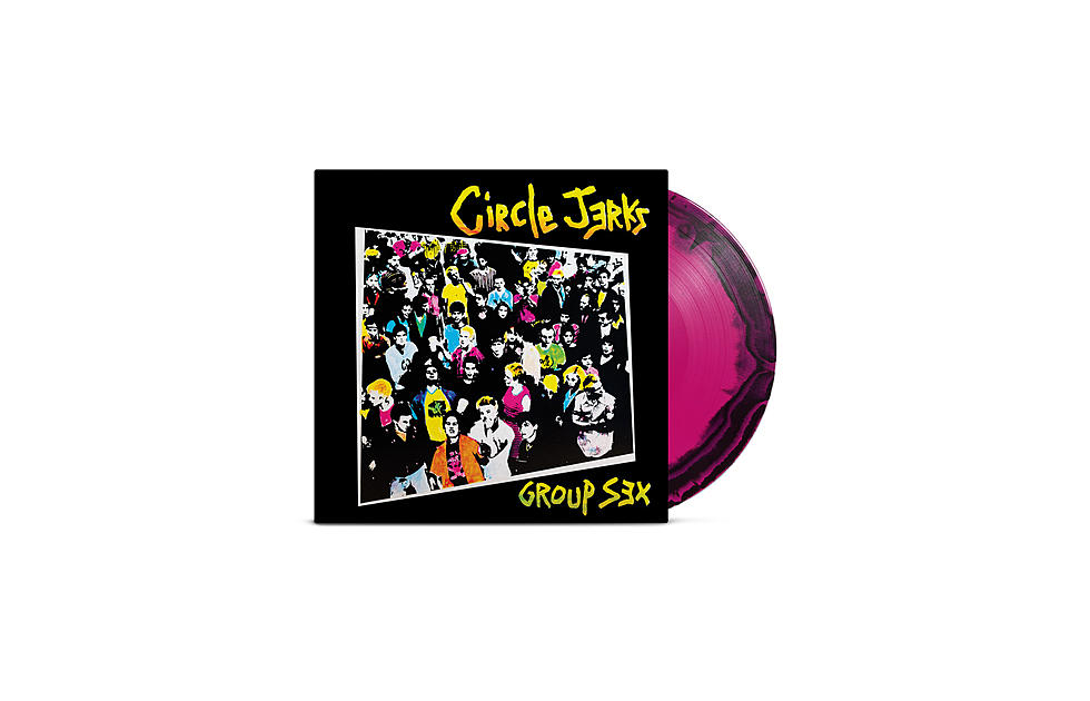Circle Jerks&#8217; &#8216;Group Sex&#8217; deluxe edition now on black-and-pink vinyl (in the BV shop)