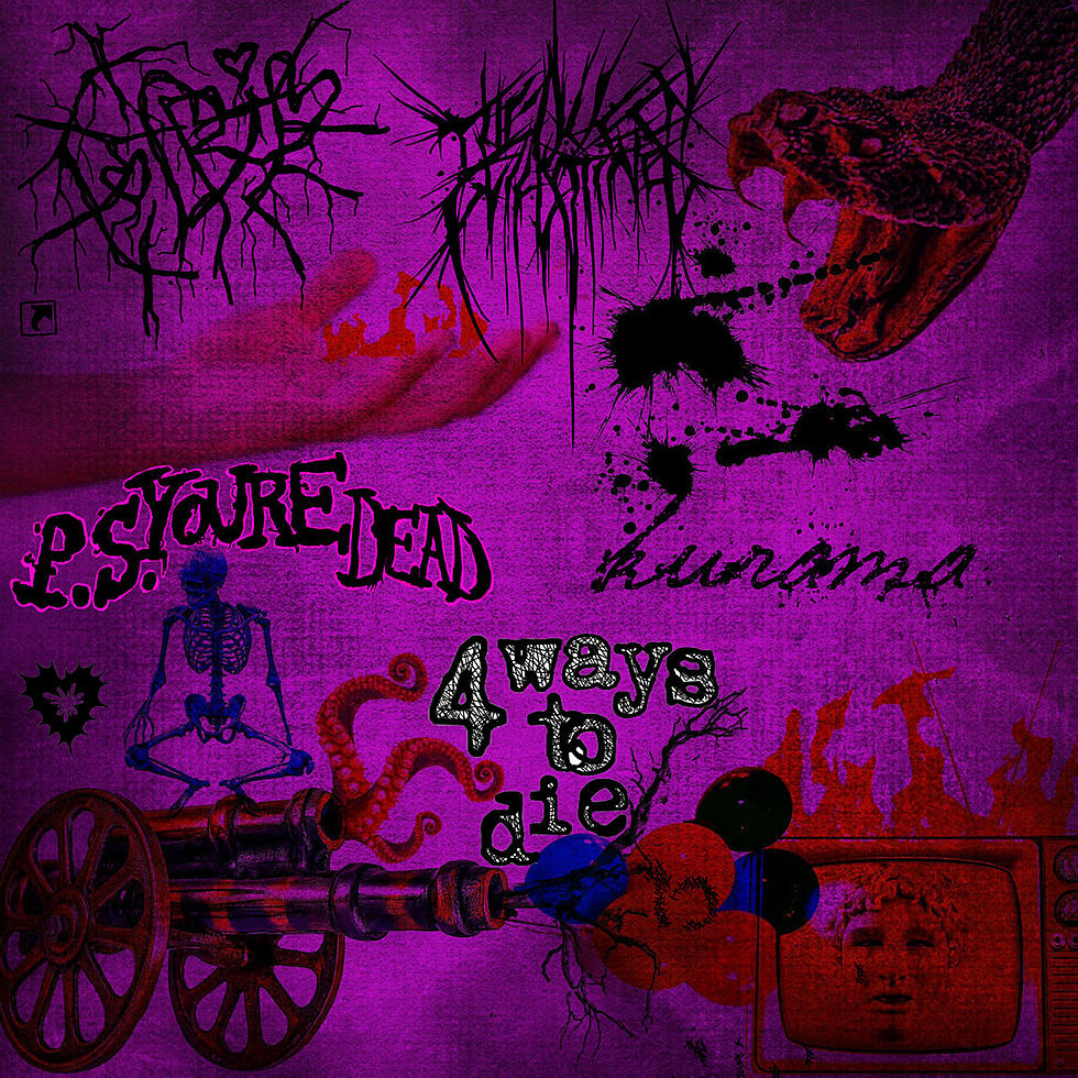 Stream Kurama, p.s.you&#8217;redead, Thotcrime &#038; The Queen Guillotined&#8217;s 4-way chaotic hardcore split