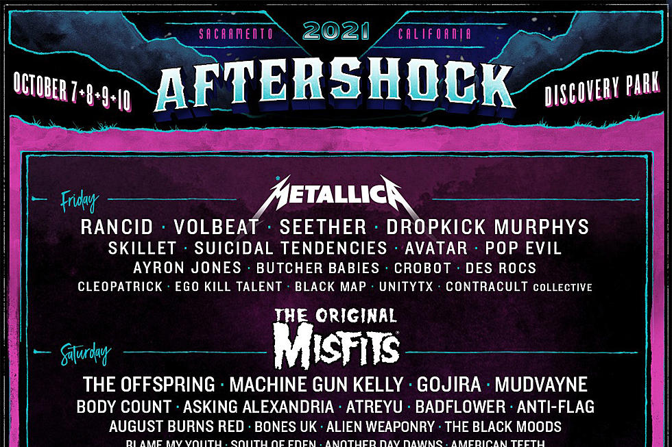 Misfits replace My Chemical Romance on Aftershock 2021 (updated lineup)