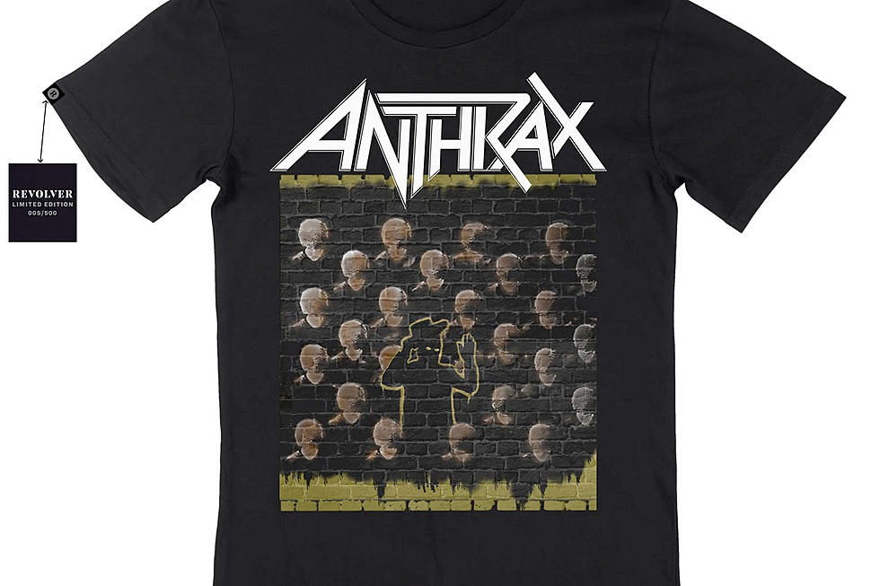Limited Anthrax &#8216;Among the Living&#8217; shirt by Charlie Benante, livestream event &#038; interview by Chuck D