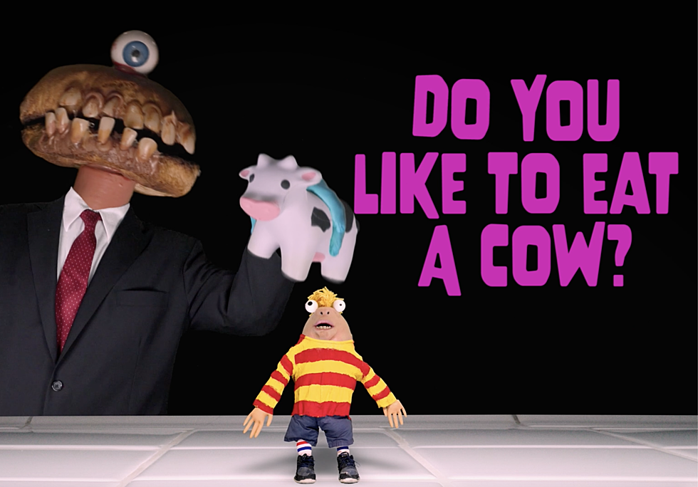 Watch Butthole Surfers guitarist Paul Leary&#8217;s twisted &#8220;Do You Like to Eat a Cow?&#8221; video