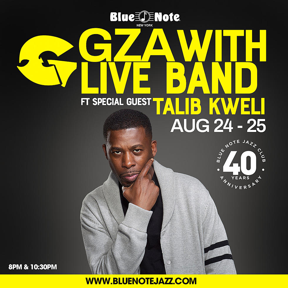 GZA playing &#8216;Liquid Swords&#8217; shows at Blue Note with Talib Kweli