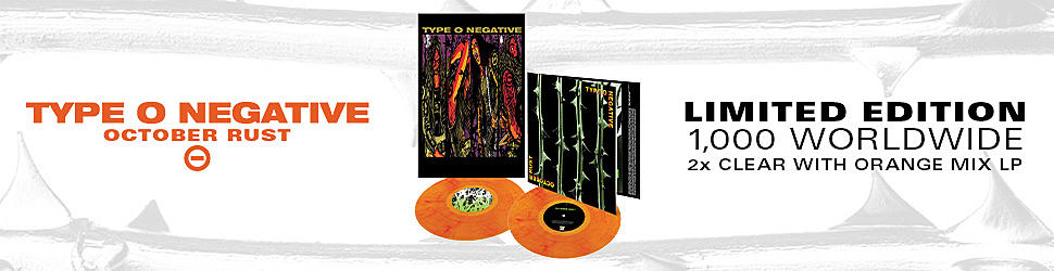 Get Type O Negative's 'October Rust' on orange vinyl w/ poster (exclusive  new limited pressing)