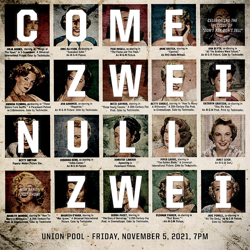 GVSB, Make-Up &#038; Edsel members form Zwei Null Zwei, opening for Come in Brooklyn