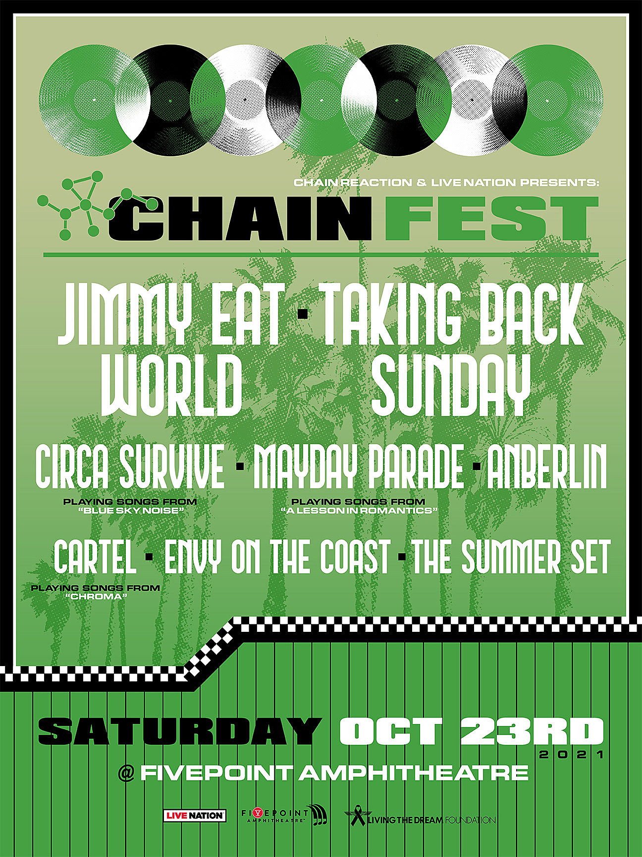 Chain Fest w/ Jimmy Eat World, Taking Back Sunday & more happens 