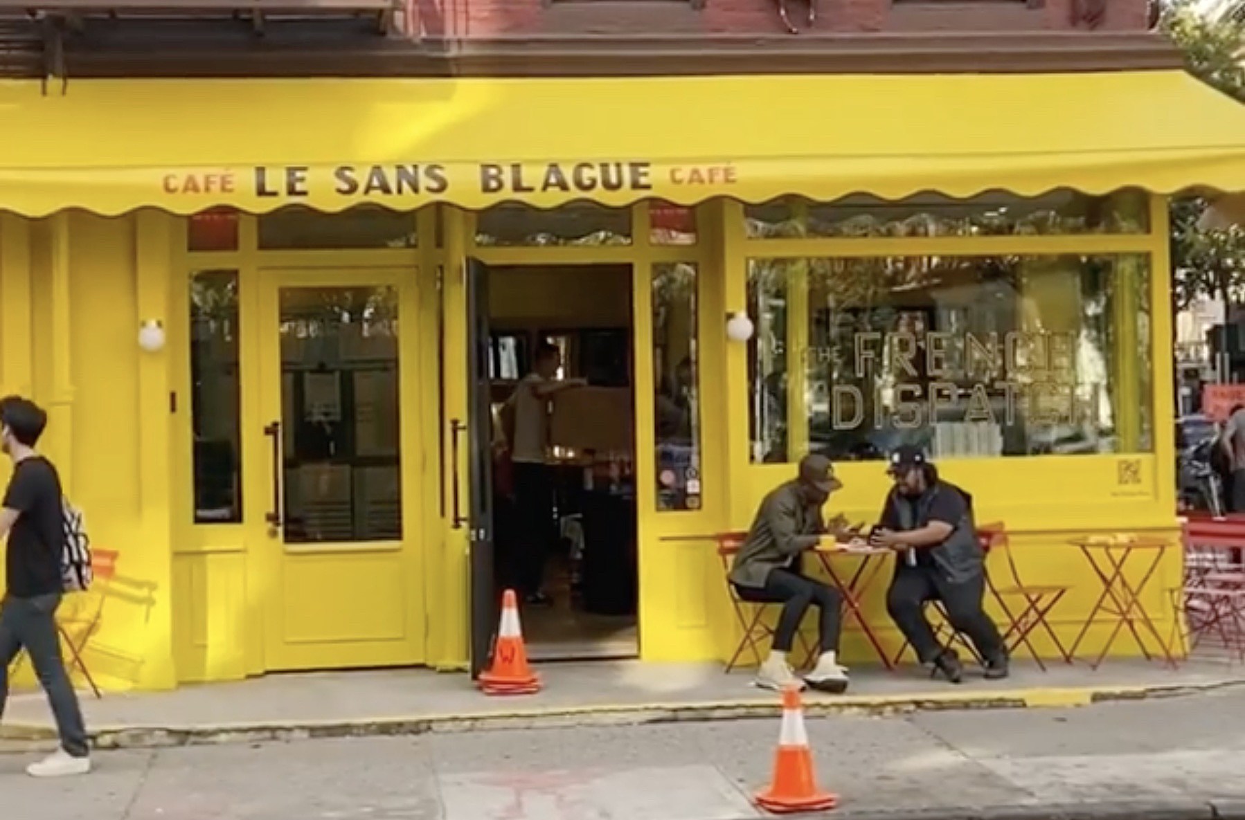 Visit the Wes Anderson 'French Dispatch' pop-up café in NYC this weekend