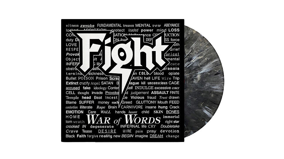 Pre-order Fight's (Rob Halford) 'War of Words' on marble vinyl, limited to  300 copies