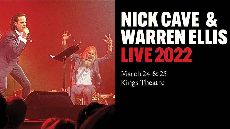 Nick Cave announces NYC shows with Warren Ellis
