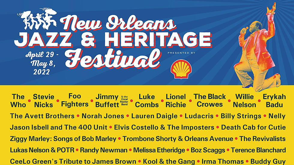 New Orleans Jazz Fest 2022 Lineup (The Who, Stevie Nicks, Foo Fighters, Erykah Badu, more)