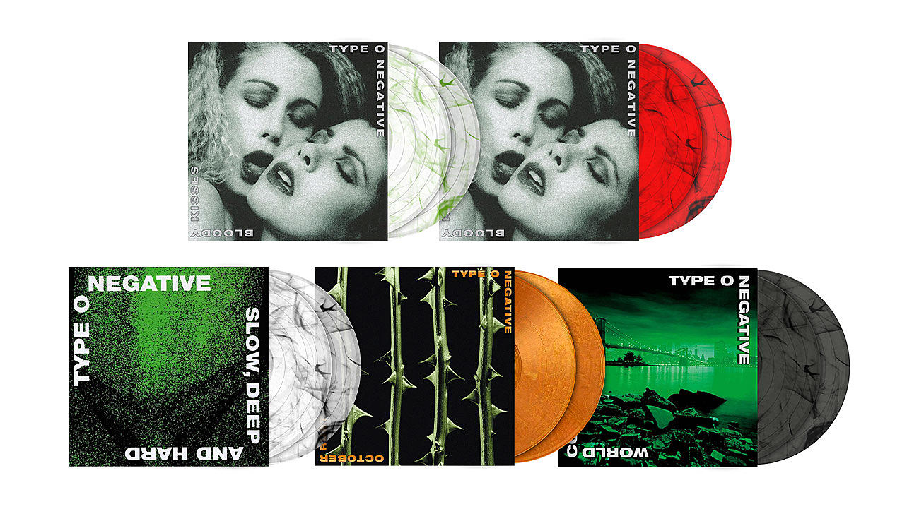 Type O Negative: special collector LPs, limited book, collections & more pre-order